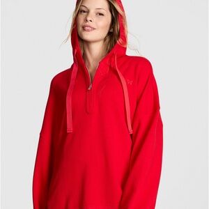 Victoria’s Secret Pink Ivy Fleece Tunic Hoodie,M,NWT